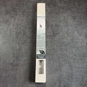 Home Decorators 1 in Cordless Vinyl Blind 36 x 64 White Light Filtering